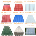 Royal ASA fiberglass PVC synthetic resin roof sheet